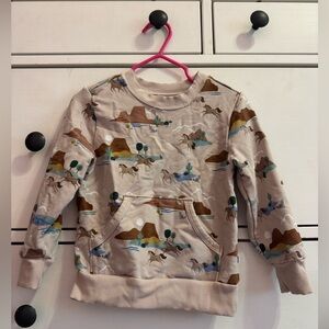 Little Sleepies 2T Desert sweatshirt